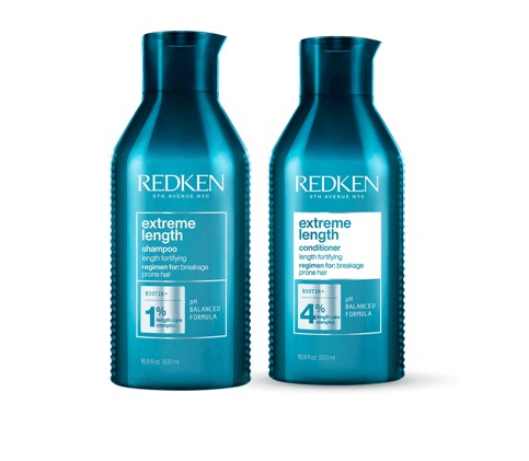 Redken Extreme Length Shampoo and Conditioner 500ml Bundle - Salon Warehouse