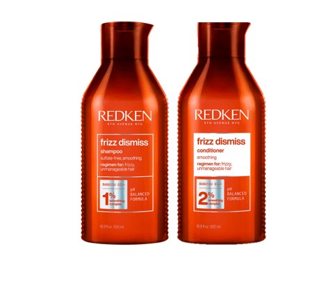 Redken Frizz Dismiss Shampoo and Conditioner 500ml Bundle - Salon Warehouse