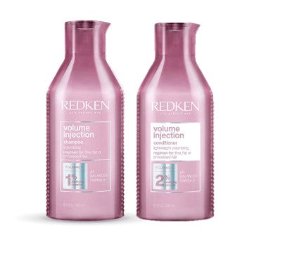 Redken Volume Injection Shampoo and Conditioner 500ml Bundle - Salon Warehouse