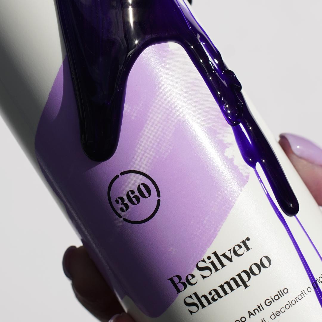 360 Hair Be Silver Shampoo - 450ml