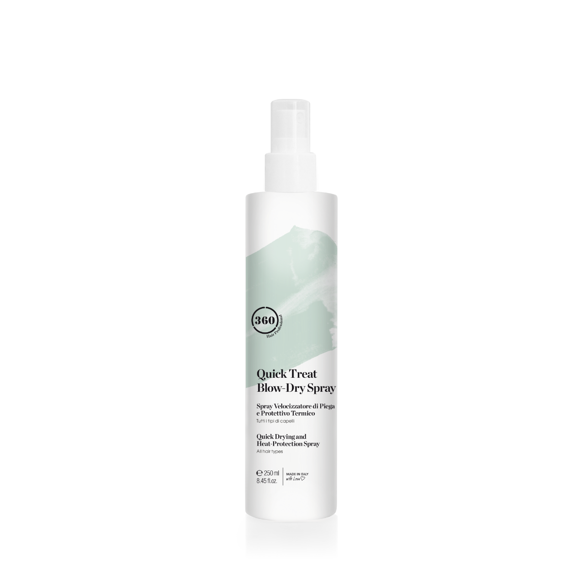 360 Hair Quick Treat Blow-Dry Spray - 250ml
