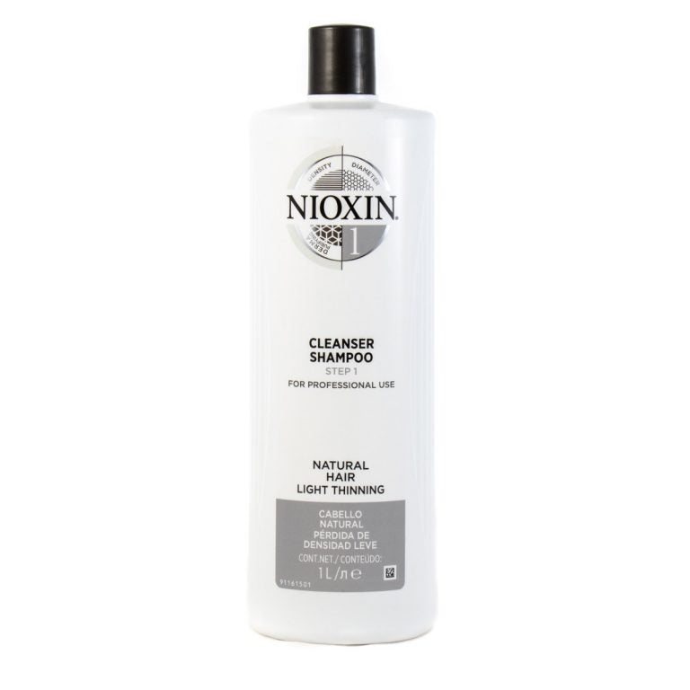 Nioxin System 1 Cleanser Shampoo 1000ml - Salon Warehouse
