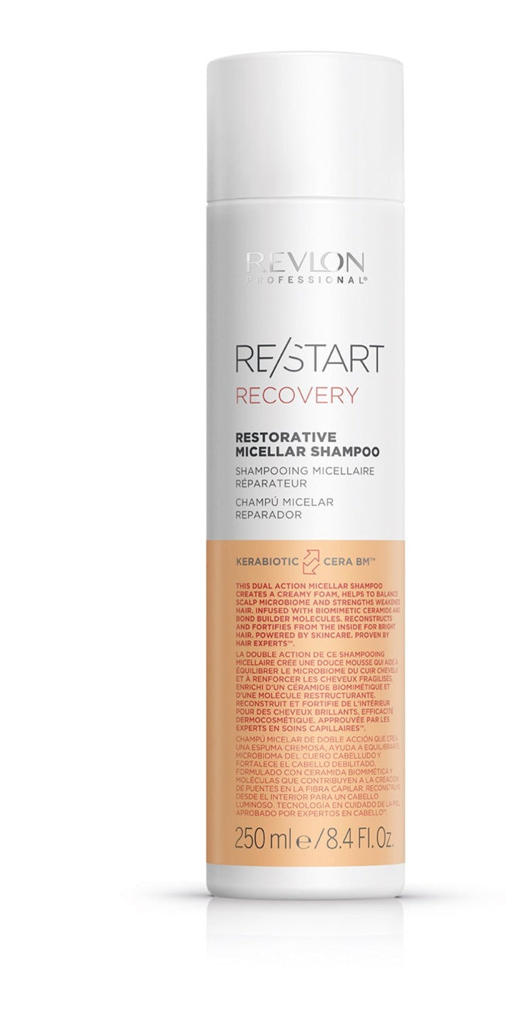 Revlon Re/Start Recovery Restorative Micellar Shampoo 250ml - Salon Warehouse