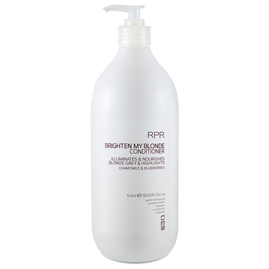 RPR Brighten My Blonde Conditioner 1000ml - Salon Warehouse