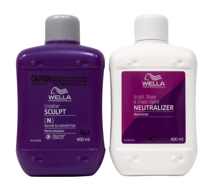 Wella Creative + Sculpt Normal/Resistant Perm Kit 400ml N - Salon Warehouse