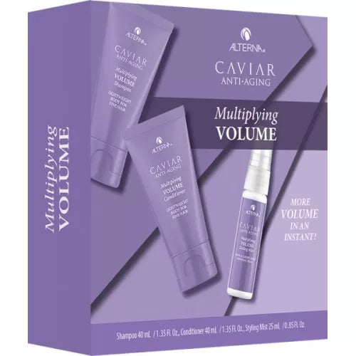 ALTERNA Caviar Anti-Aging Multiplying Volume Trial Kit 3 Items