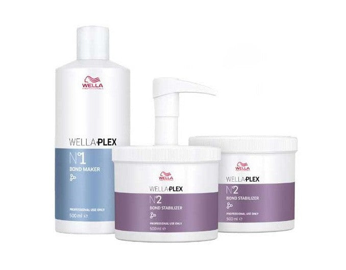 Wellaplex Bond Builder Salon Kit 3x 500ml - Salon Warehouse